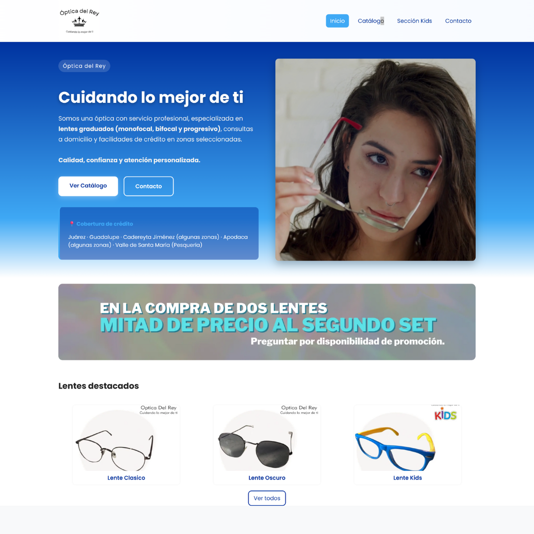 Óptica Del Rey - vista previa